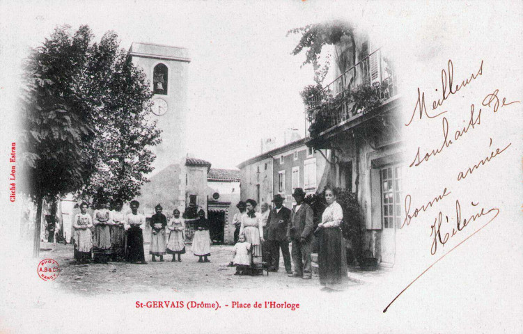 Place de l'Horloge.