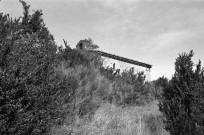 Saint-Nazaire-le-Désert.- La façade est de la chapelle Saint-Thomas au Petit Paris.
