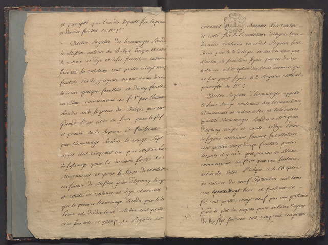 Procédure de régale à la mort de Mgr de Grave.