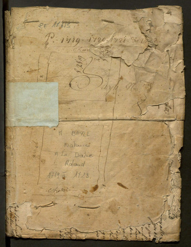 18 juin 1719-29 janvier 1722