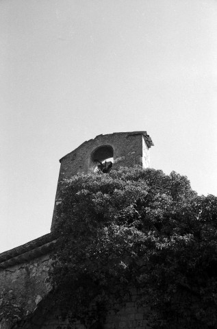 Suze-sur-Crest.- Le clocheton de la chapelle Chosséon.