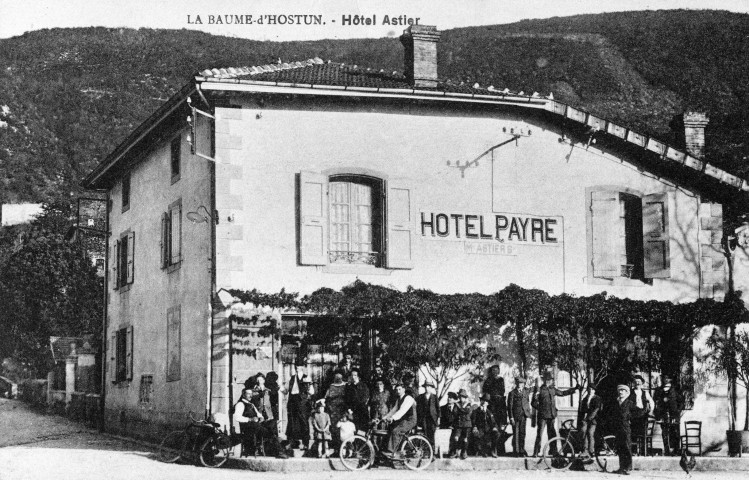 La Baume d'Hostun.- L'hôtel Astier.