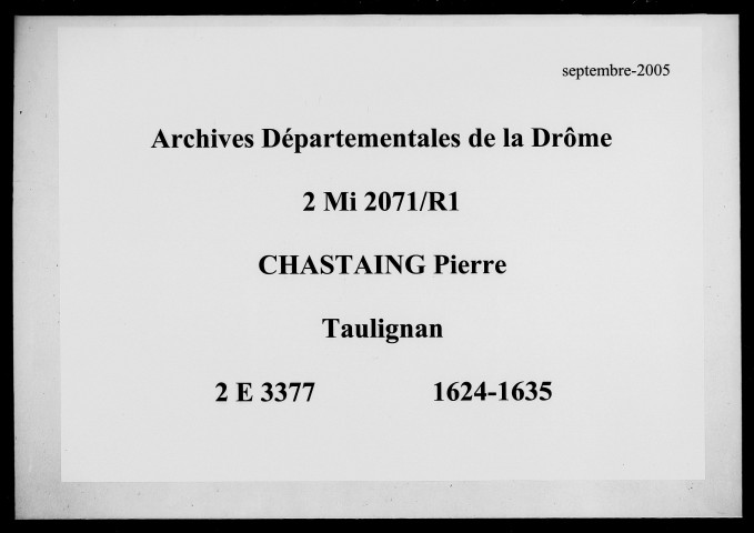 16 février 1624-1635