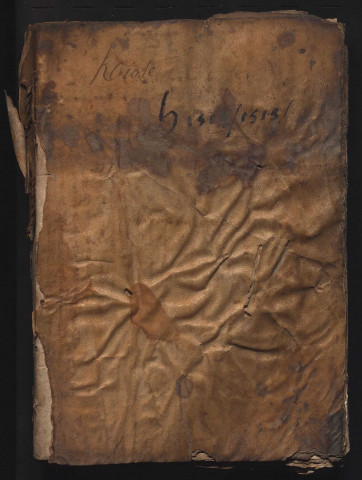 Notes brèves (13 décembre 1513-17 novembre 1515).