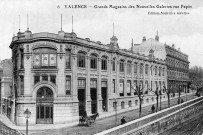 Valence.- La partie sud des Nouvelles Galeries, inaugurée le 24 septembre 1909.