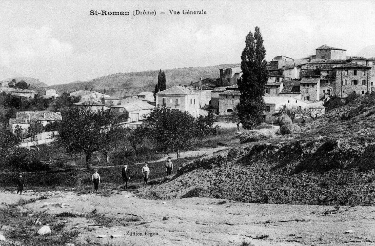 Vue générale du village.