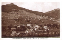 Le hameau de la Croix-Haute.