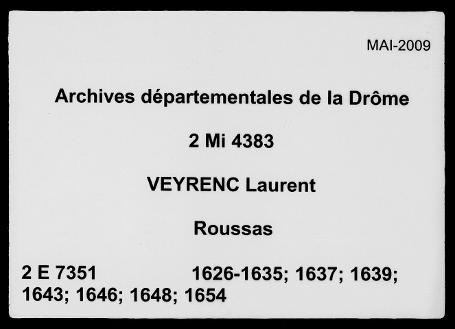 1er janvier 1626-17 janvier 1628