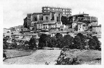 Grignan.- Vue du château après restauration (1913-1931).