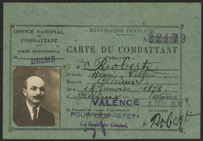 Robert, Henri Vilfrid