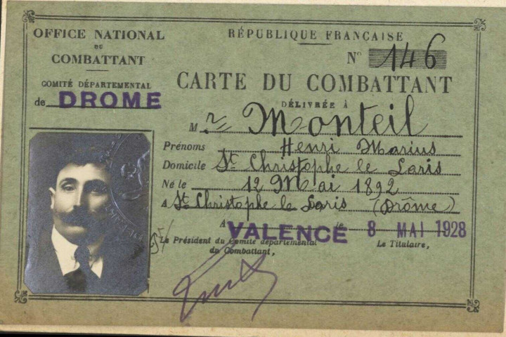 Monteil, Henri Marius