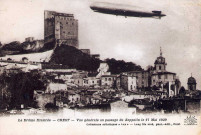 Passage d'un zeppelin le 17 mai 1929.