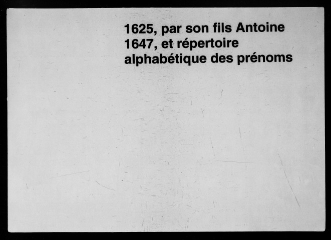 16 janvier-28 décembre 1613