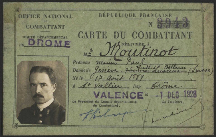 Moutinot, Marius Paul