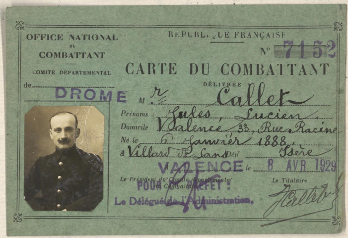 Callet, Jules Lucien