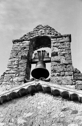 Bellecombe-Tarendol.- Le clocheton de la chapelle Saint-Etienne.