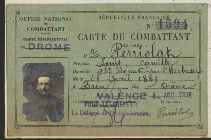 Perriolat, Louis Camille