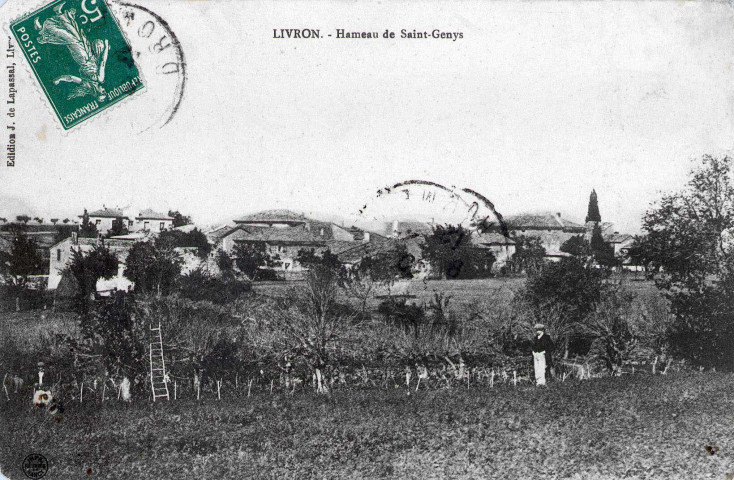 Vue du hameau de Saint-Genys.