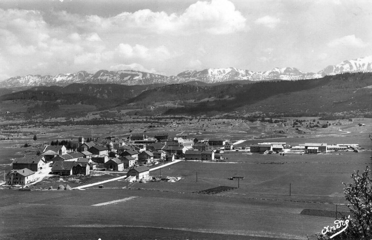 Vue panoramique du village.