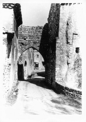 Vestiges des remparts.