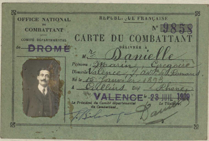 Danielle, Marin Grégoire