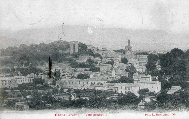 Vue générale du village.