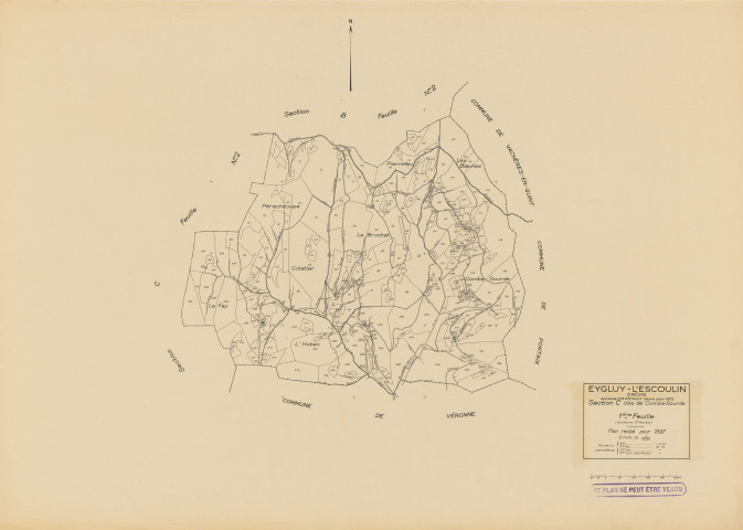 C1, La Combe-Sourde. 1937.