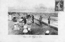 Agde (Hérault).- La plage du Grau.