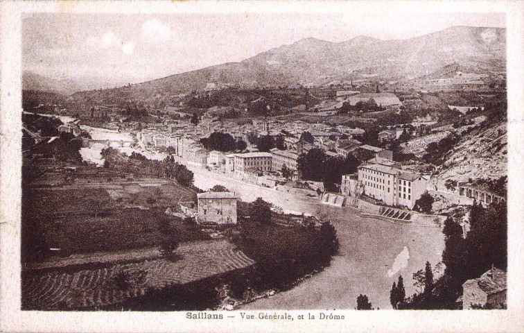 Vue générale du village.