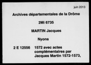 5 janvier-18 décembre 1572