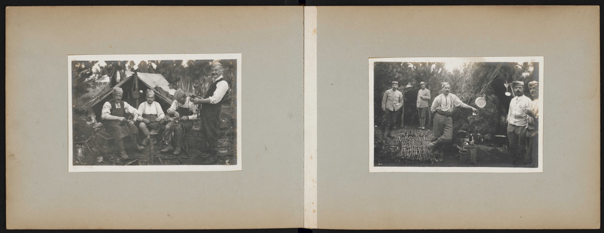 Travaux de cordonnerie. La popote.