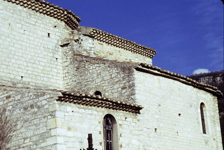 Pont-de-Barret.- Façade sud de l'église.