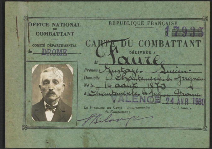 Faure, Gustave Lucien