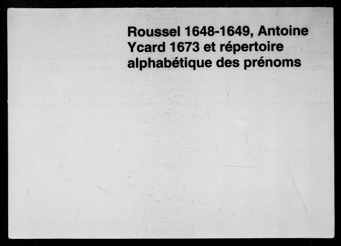 6 juillet 1641-8 avril 1643