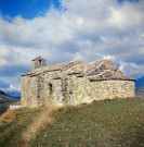 Crupies.- La chapelle Saint-Jean-Baptiste après la restauration de 1960.
