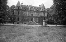 Allex.- Le château des Ramières (XIXe siècle).