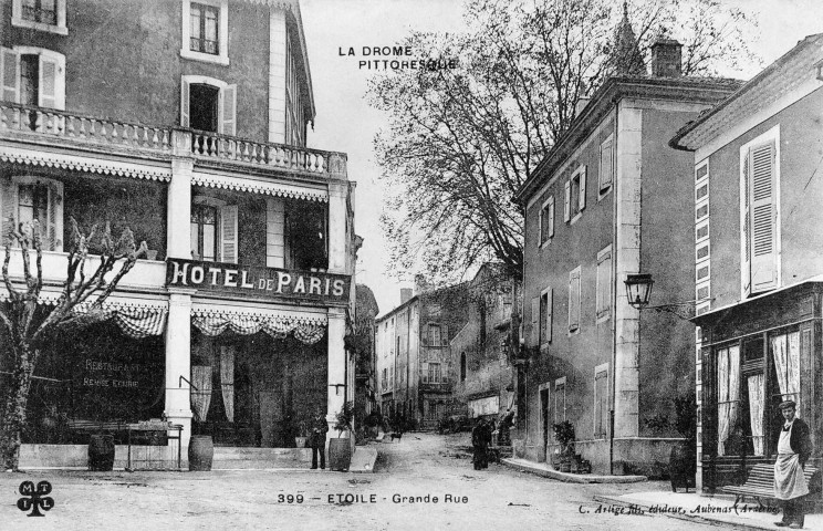 Étoile-sur-Rhône. - Vue du village.