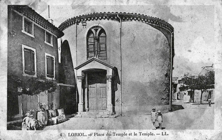 Loriol-sur-Drôme.- Le temple.