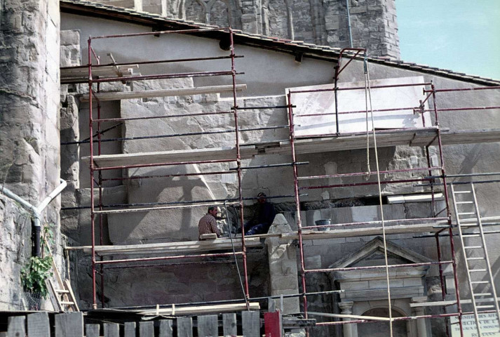 Romans-sur-Isère.- Restauration de la collégiale Saint-Barnard.