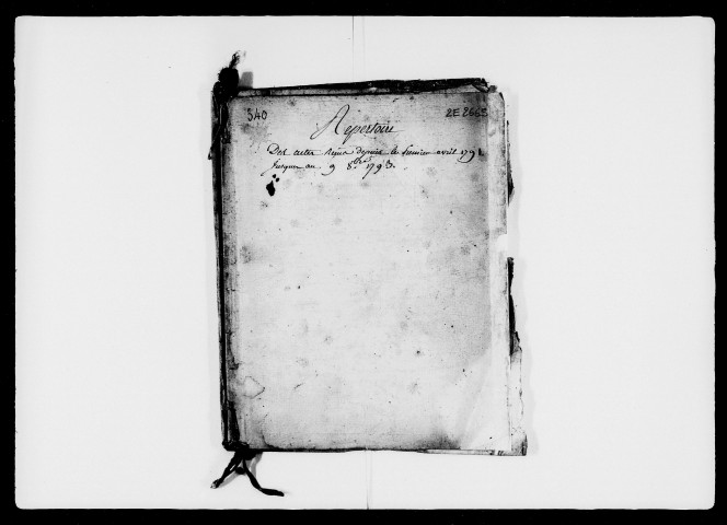 Répertoire général (1791-an XII, 1808-1810).