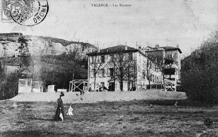Valence.- L'établissement thermal des Baumes.