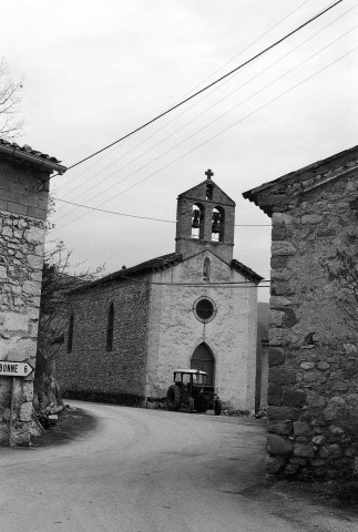 Saint-Ferréol-Trente-Pas.- L'église de Saint-Ferréol.