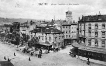 Valence.- L'avenue Gambetta et rue Saunière.