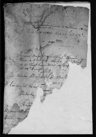 Actes du consistoire (1604-1673). Baptêmes (1583-1640). Mariages (1609-1624).