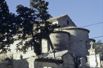 Pont-de-Barret.- Le chevet de l'église.