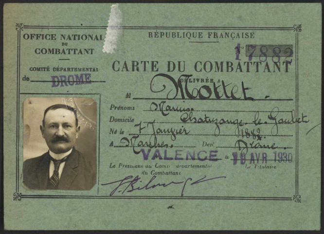 Mottet, Marius Ferdinand