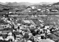 Vue aérienne du village.