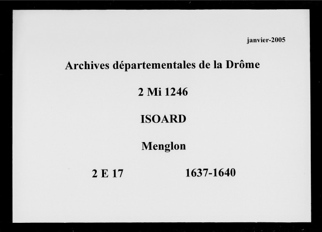 24 février 1637-21 octobre 1640