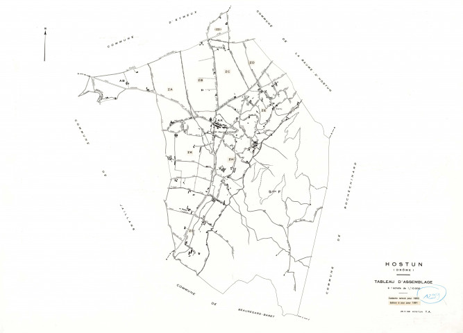 Tableau d'assemblage. 1991.