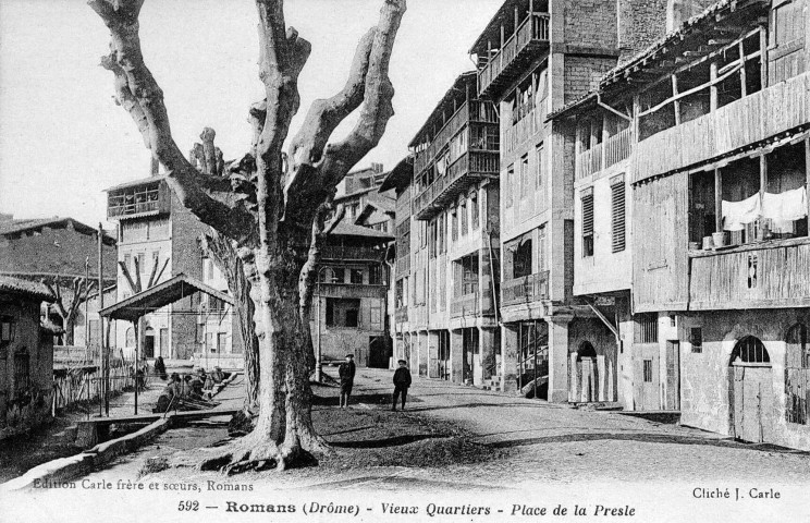 Romans-sur-Isère.- Le quartier de la Presle.